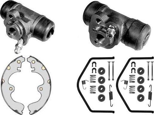 MGA K713324 - Brake Shoe Set www.autospares.lv