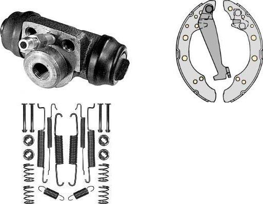 MGA K717599 - Bremžu loku komplekts autospares.lv