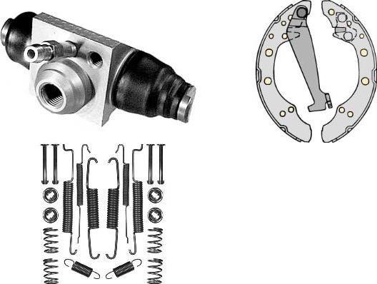 MGA K717571 - Bremžu loku komplekts autospares.lv