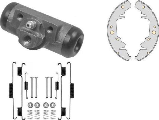 MGA K739991 - Brake Shoe Set www.autospares.lv