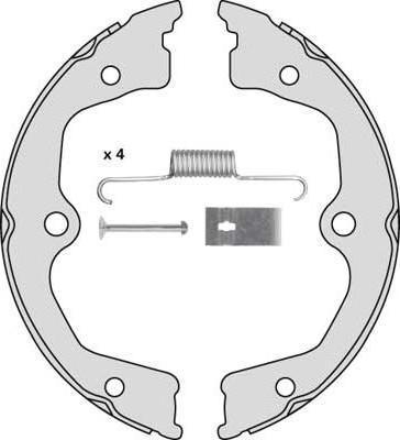 MGA M914R - Bremžu loku kompl., Stāvbremze autospares.lv