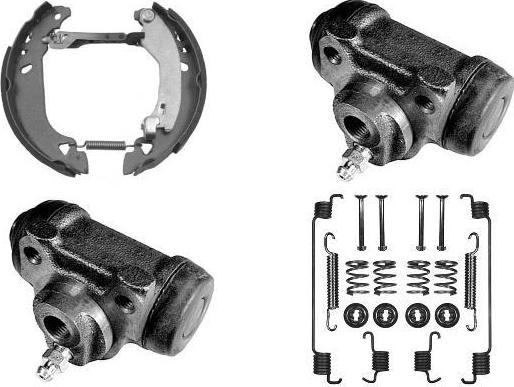 MGA PM636134 - Bremžu loku komplekts www.autospares.lv