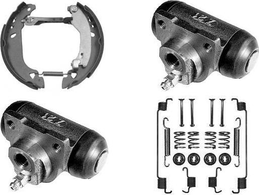 MGA PM636124 - Bremžu loku komplekts autospares.lv