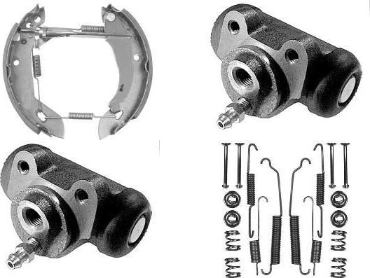 MGA PM624761 - Bremžu loku komplekts autospares.lv