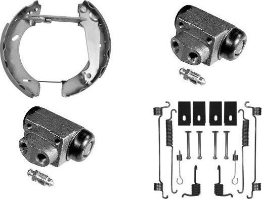 MGA PM675466 - Brake Shoe Set www.autospares.lv