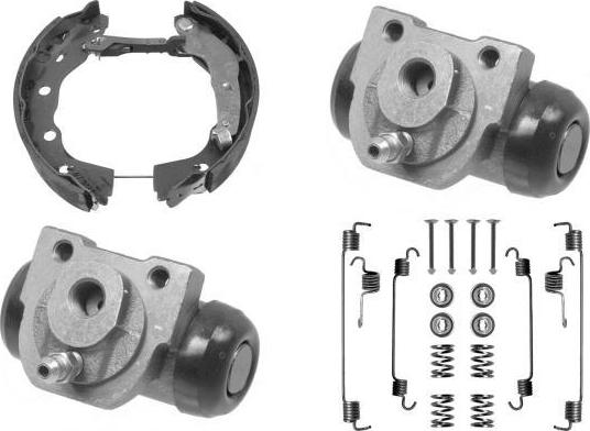 MGA PM807995 - Bremžu loku komplekts www.autospares.lv