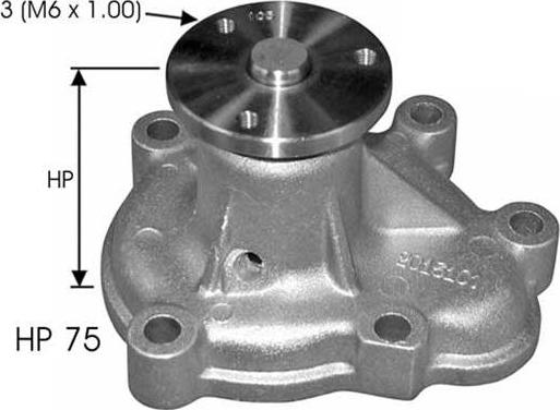 MGA W834 - Ūdenssūknis autospares.lv