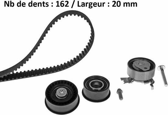 MGA X495H1 - Timing Belt Set www.autospares.lv