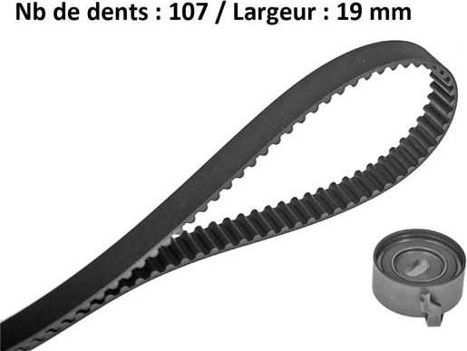 MGA X4971 - Timing Belt Set www.autospares.lv