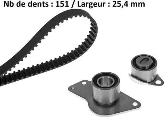 MGA X446H1 - Timing Belt Set www.autospares.lv