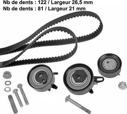 MGA X402H2 - Timing Belt Set www.autospares.lv