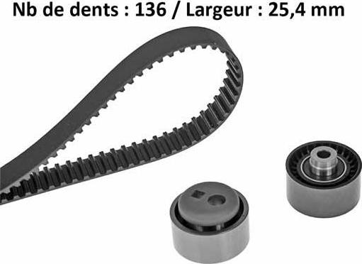 MGA X482H2 - Timing Belt Set www.autospares.lv