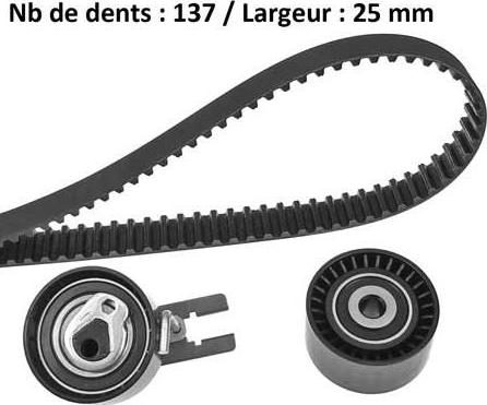 MGA X599H1 - Timing Belt Set www.autospares.lv