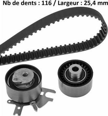 MGA X593H1 - Timing Belt Set www.autospares.lv