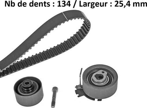 MGA X569H2 - Zobsiksnas komplekts www.autospares.lv