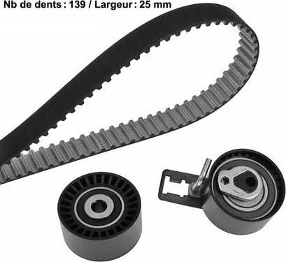 MGA X652H1 - Timing Belt Set www.autospares.lv