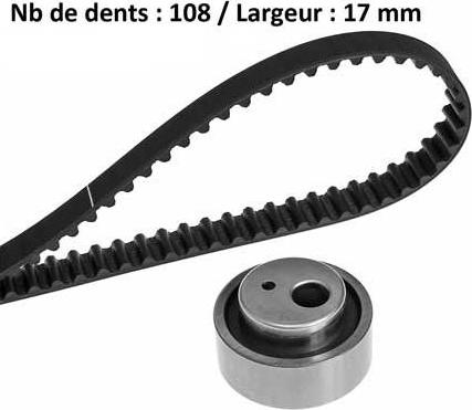 MGA X096H1 - Timing Belt Set www.autospares.lv