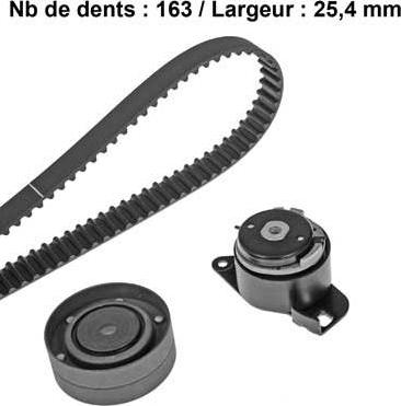 MGA X315H1 - Timing Belt Set www.autospares.lv