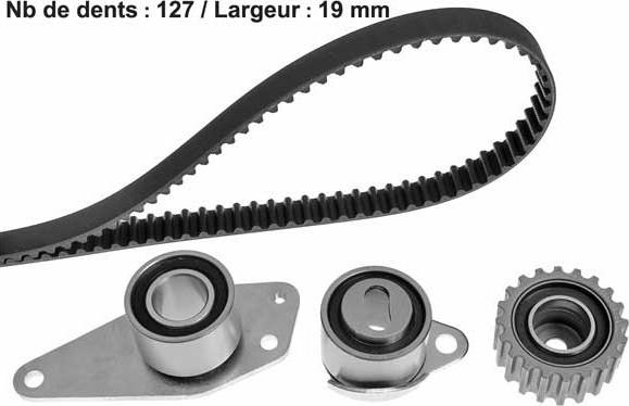 MGA X201H2 - Zobsiksnas komplekts www.autospares.lv