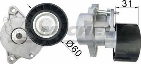 MICHELIN EngineParts SMAMP03428 - Belt Tensioner, v-ribbed belt www.autospares.lv