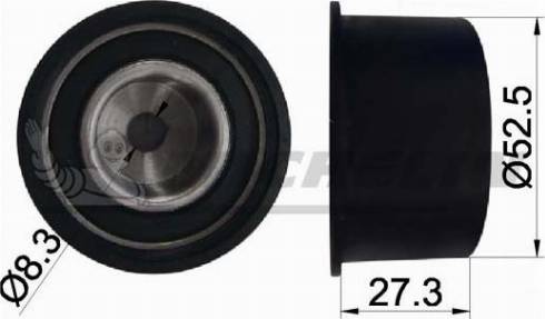 MICHELIN EngineParts SMAMP03002 - Parazīt / Vadrullītis, Zobsiksna www.autospares.lv