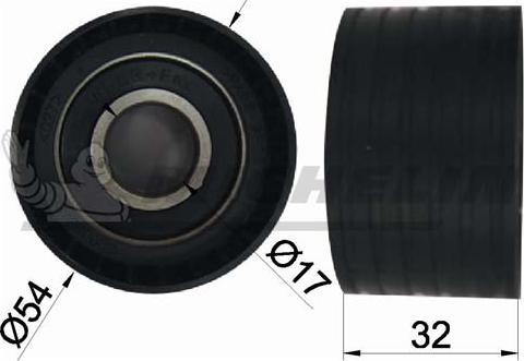 MICHELIN EngineParts SMAMP03015 - Deflection / Guide Pulley, timing belt www.autospares.lv