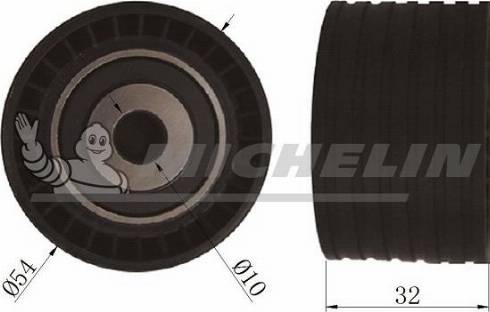 MICHELIN EngineParts SMAMP03013 - Deflection / Guide Pulley, timing belt www.autospares.lv