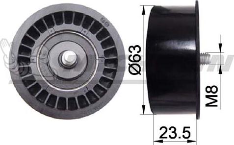 MICHELIN EngineParts SMAMP03088 - Deflection / Guide Pulley, timing belt www.autospares.lv