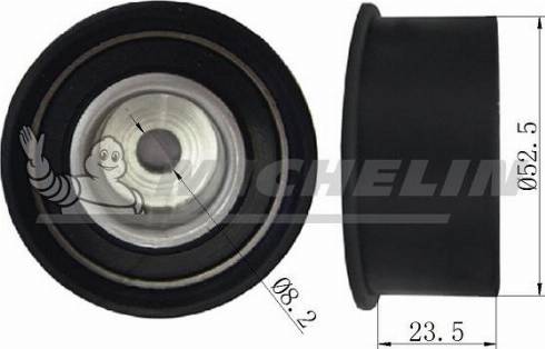 MICHELIN EngineParts SMAMP03035 - Deflection / Guide Pulley, timing belt www.autospares.lv