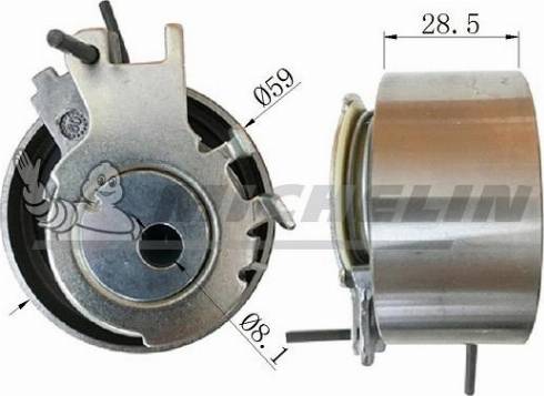 MICHELIN EngineParts SMAMP03349 - Tensioner Pulley, timing belt www.autospares.lv