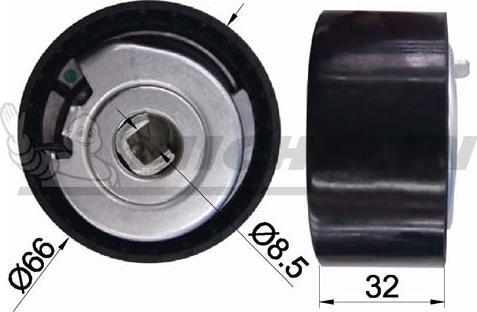 MICHELIN EngineParts SMAMP03314 - Tensioner Pulley, timing belt www.autospares.lv