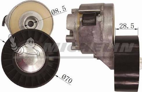 MICHELIN EngineParts SMAMP03385 - Siksnas spriegotājs, Ķīļsiksna autospares.lv