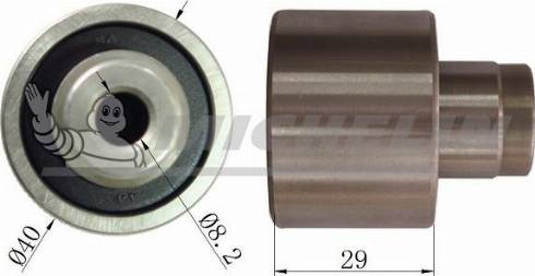 MICHELIN EngineParts SMAMP02438 - Deflection / Guide Pulley, timing belt www.autospares.lv