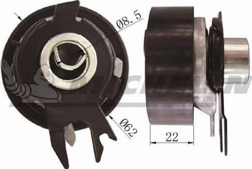 MICHELIN EngineParts SMAMP02302 - Spriegotājrullītis, Gāzu sadales mehānisma piedziņas siksna www.autospares.lv