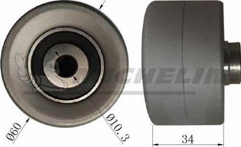 MICHELIN EngineParts SMAMP13006 - Deflection / Guide Pulley, timing belt www.autospares.lv