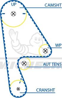 MICHELIN EngineParts SMATB0191 - Zobsiksna www.autospares.lv