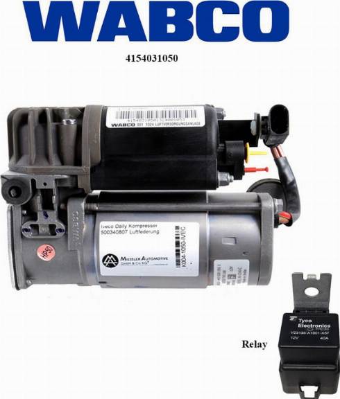 MiesslerAutomotive K004-1050-IVEC - Kompresors, Pneimatiskā sistēma www.autospares.lv