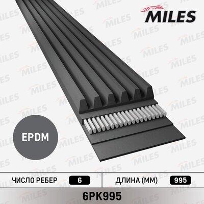 Miles 6PK995 - Ķīļrievu siksna autospares.lv