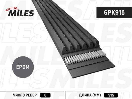 Miles 6PK915 - Ķīļrievu siksna autospares.lv