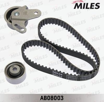 Miles AB08003 - Zobsiksnas komplekts www.autospares.lv