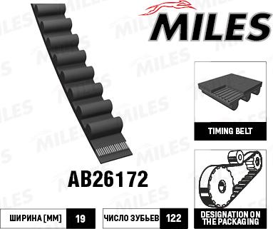 Miles AB26172 - Zobsiksna www.autospares.lv