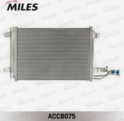 Miles ACCB075 - Kondensators, Gaisa kond. sistēma www.autospares.lv