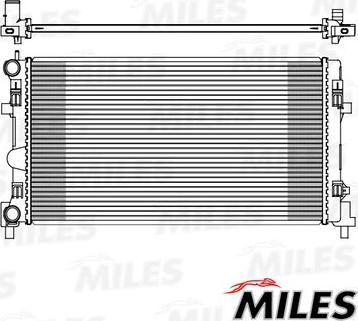 Miles ACRB075 - Radiators, Motora dzesēšanas sistēma www.autospares.lv