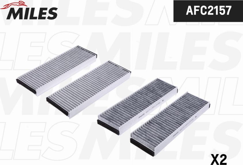 Miles AFC2157 - Filtrs, Salona telpas gaiss www.autospares.lv