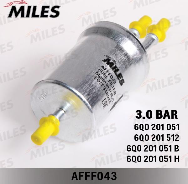 Miles AFFF043 - Degvielas filtrs www.autospares.lv