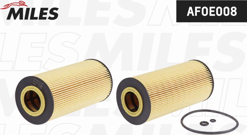 Miles AFOE008 - Eļļas filtrs autospares.lv