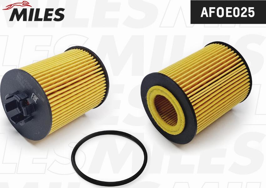 Miles AFOE025 - Eļļas filtrs autospares.lv