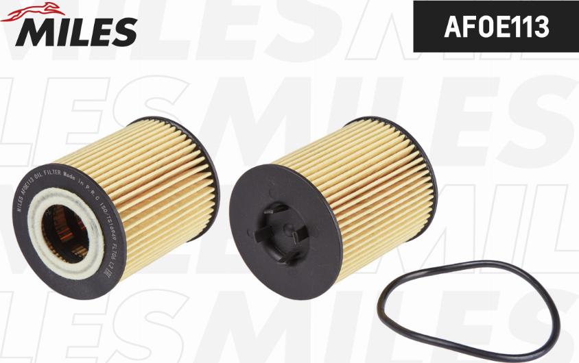 Miles AFOE113 - Eļļas filtrs www.autospares.lv