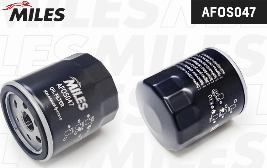 Miles AFOS047 - Eļļas filtrs www.autospares.lv