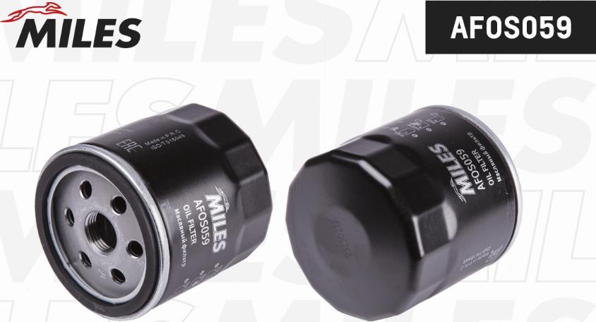 Miles AFOS059 - Eļļas filtrs www.autospares.lv